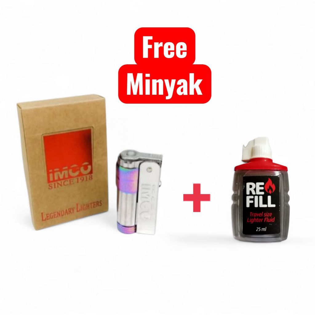 KOREK API VINTAGE IMCO KOREK API MINYAK SUMBU KLASIK