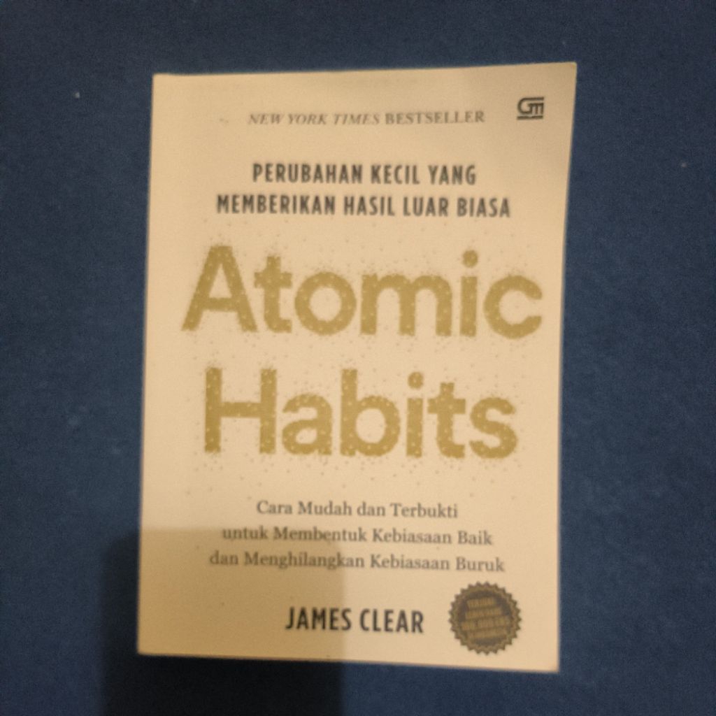 Buku atomic habits preloved
