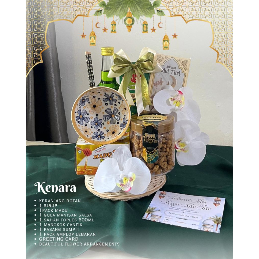 Hampers Lebaran Idul Fitri | Kue Lebaran | HONEY FLOWERS 80 PEKANBARU