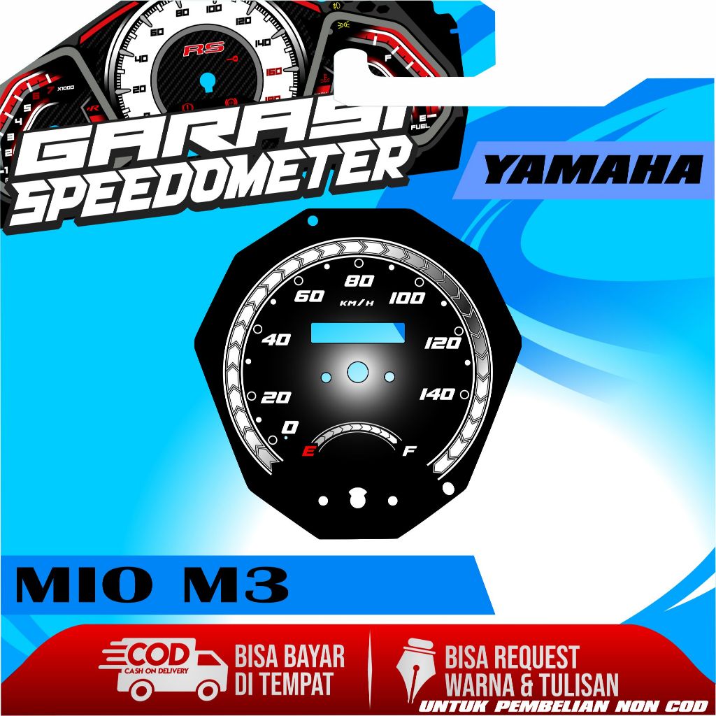 PAPAN SPEEDOMETER CUSTOM YAMAHA MIO M3