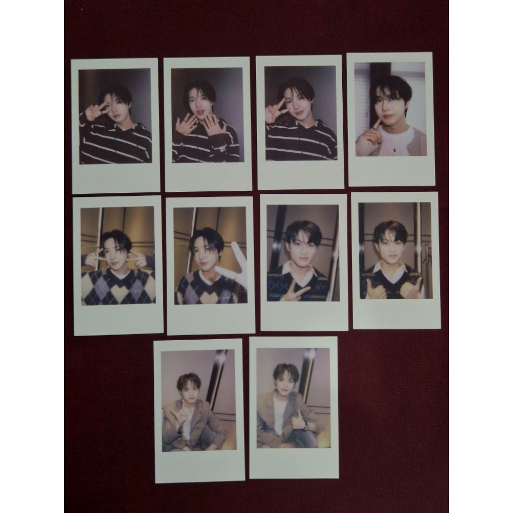POLAROID OFFICIAL AAB NCT DREAM RENJUN MARK CHENLE