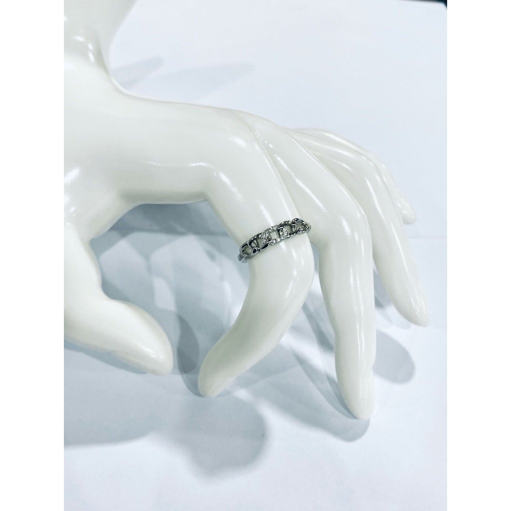 Cincin Perak 925 Motif Sisik Naga