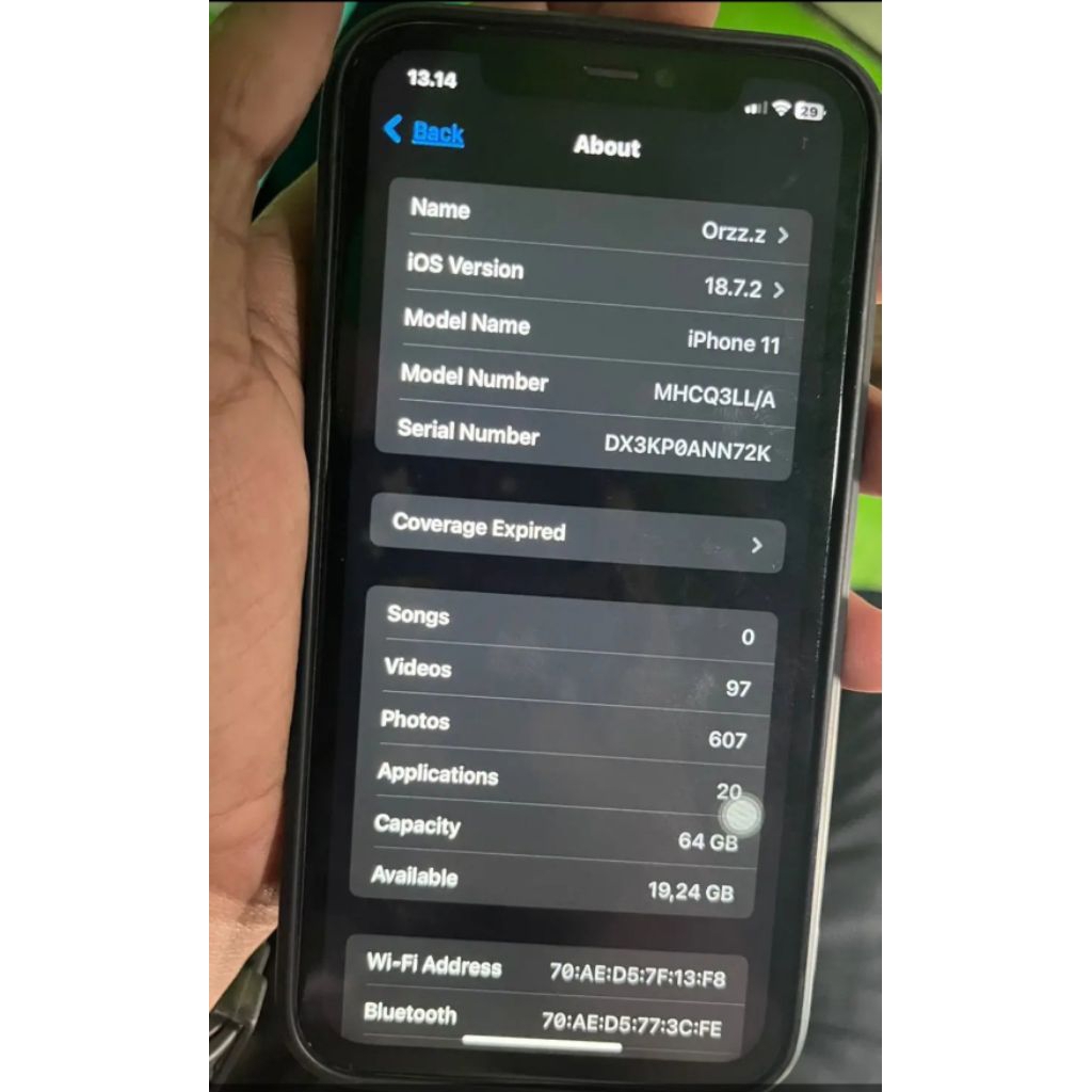 IPHONE 11 64GB INTER