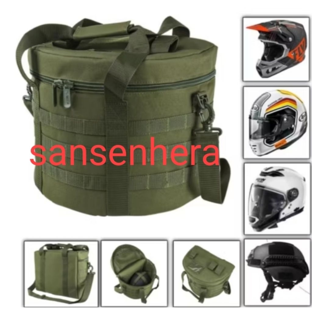 Tas helm full face Tactical Helmet Bag keren Tas helm universal