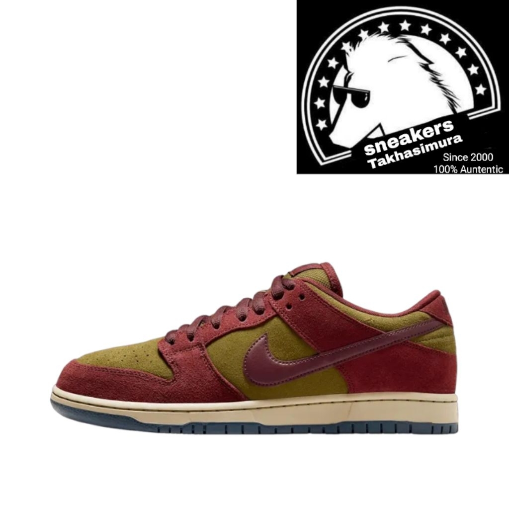 Sb Dunk Low Team Red Olive Flak