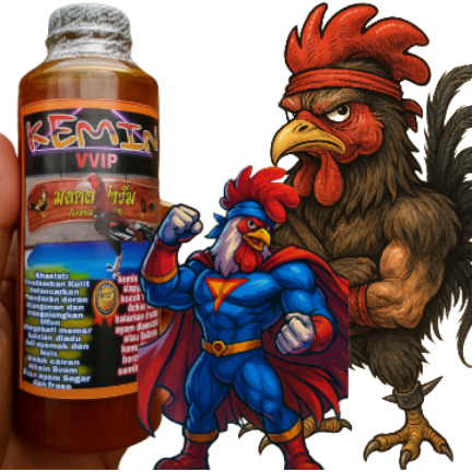 Kemin Ayam Bangkok Extra Merah 250ml | Kemin Ayam Aduan Penebal Kulit Original