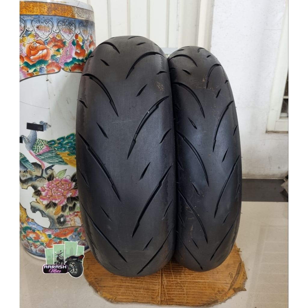 ban sepasang maxxis supermaxx s3 120/70 160/60 ring 15 tmax not battlax roadtec sc2 moge