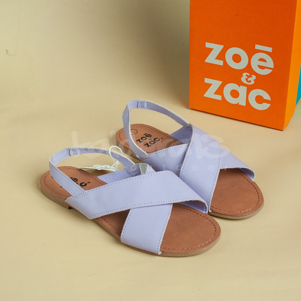Sepatu Sandal Anak Wanita FLAT SHOES Zoe & Zac BY PAYLESS seri Haven xband Size 33 1/2