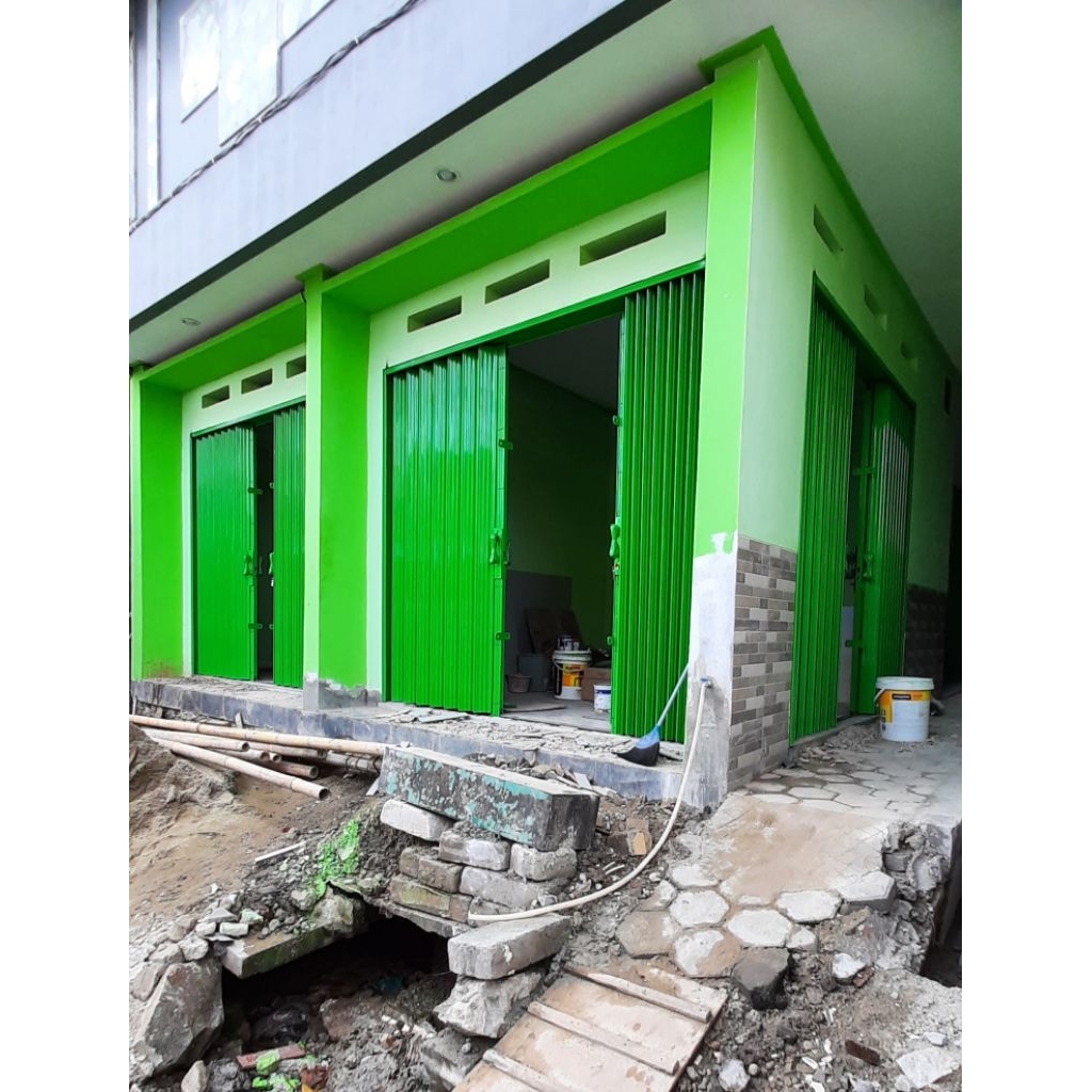 pintu folding gate harmonika