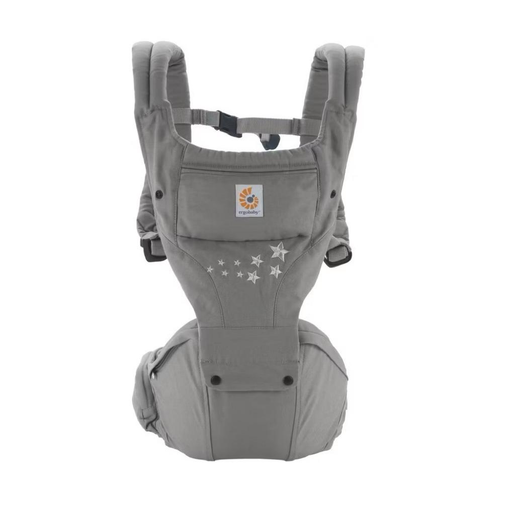 Preloved Ergobaby Hipseat Carrier - Galaxy Grey-Preloved Gendongan Hipseat Ergobaby
