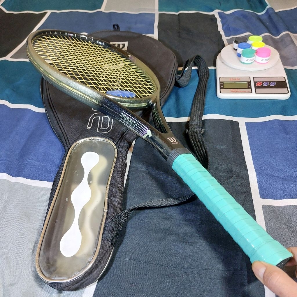 RAKET TENIS ORIGINAL WILSON PROFILE HAMMER SYSTEM 271 GRAM BEKAS MULUS 95sq.in