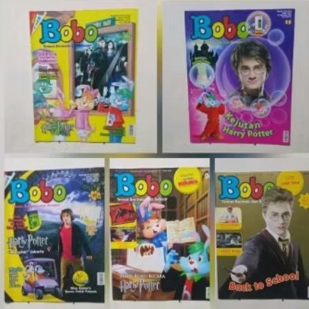 Majalah Bobo Cover Harry Potter