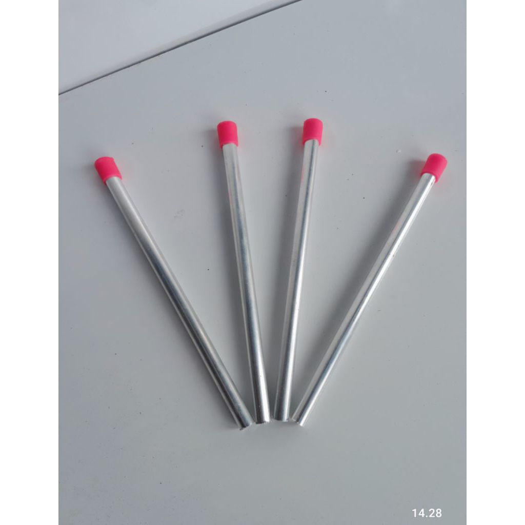 PIPA RAK PIRING PIPA RAK GELAS ALUMINIUM PIPA 8MM