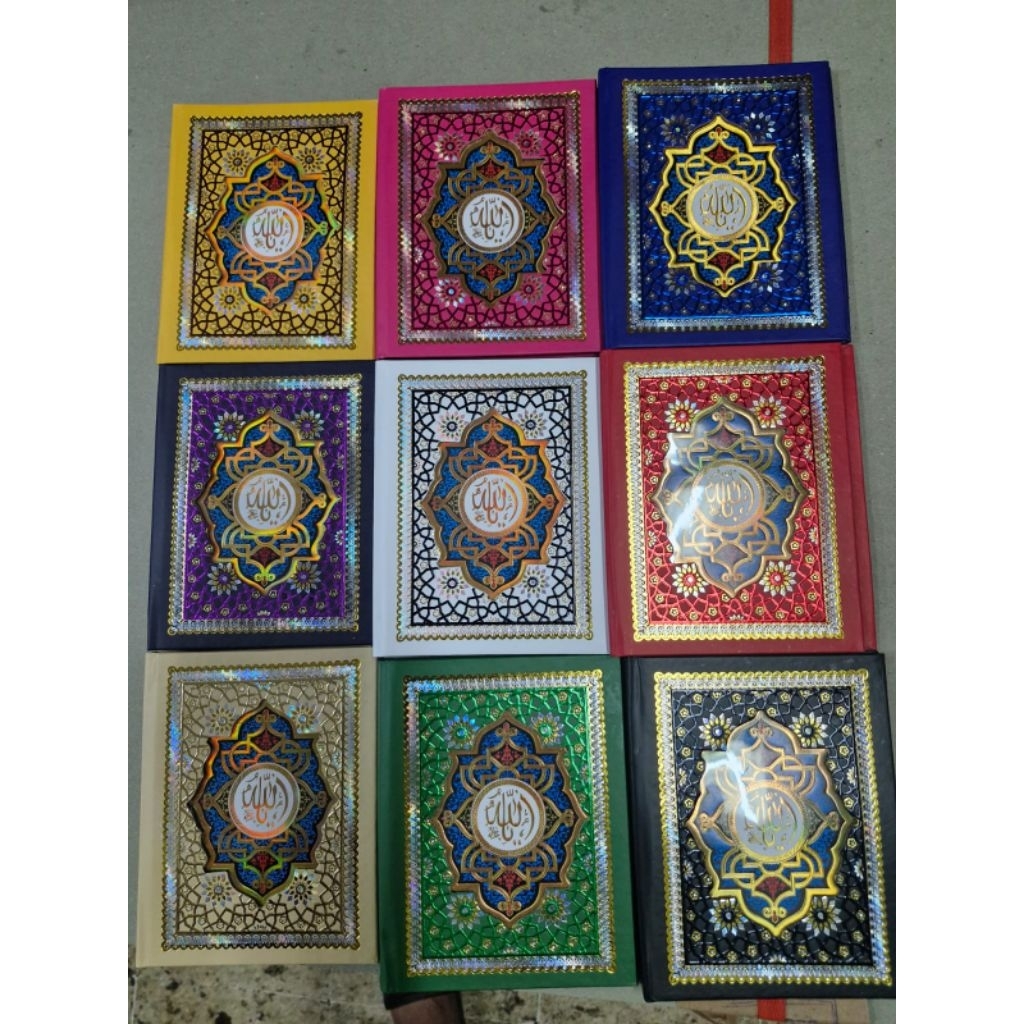 hard cover yasin cover yasin poli embos mozaik termurah