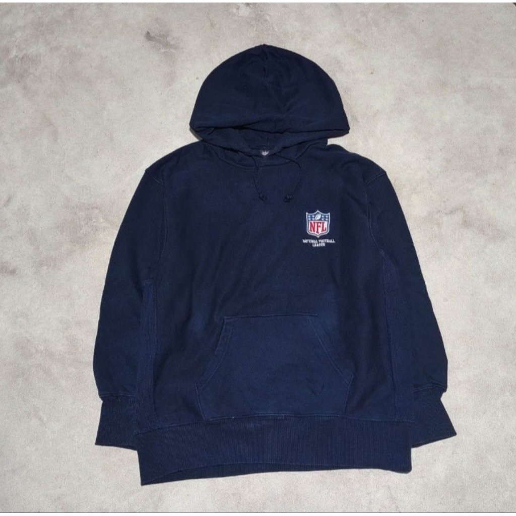 Sweater hoodie gu x NFL navy
