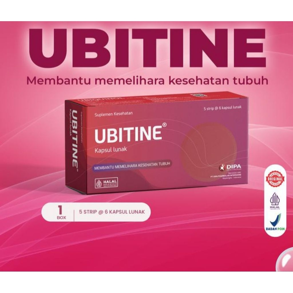 UBITINE box isi 30 kapsul