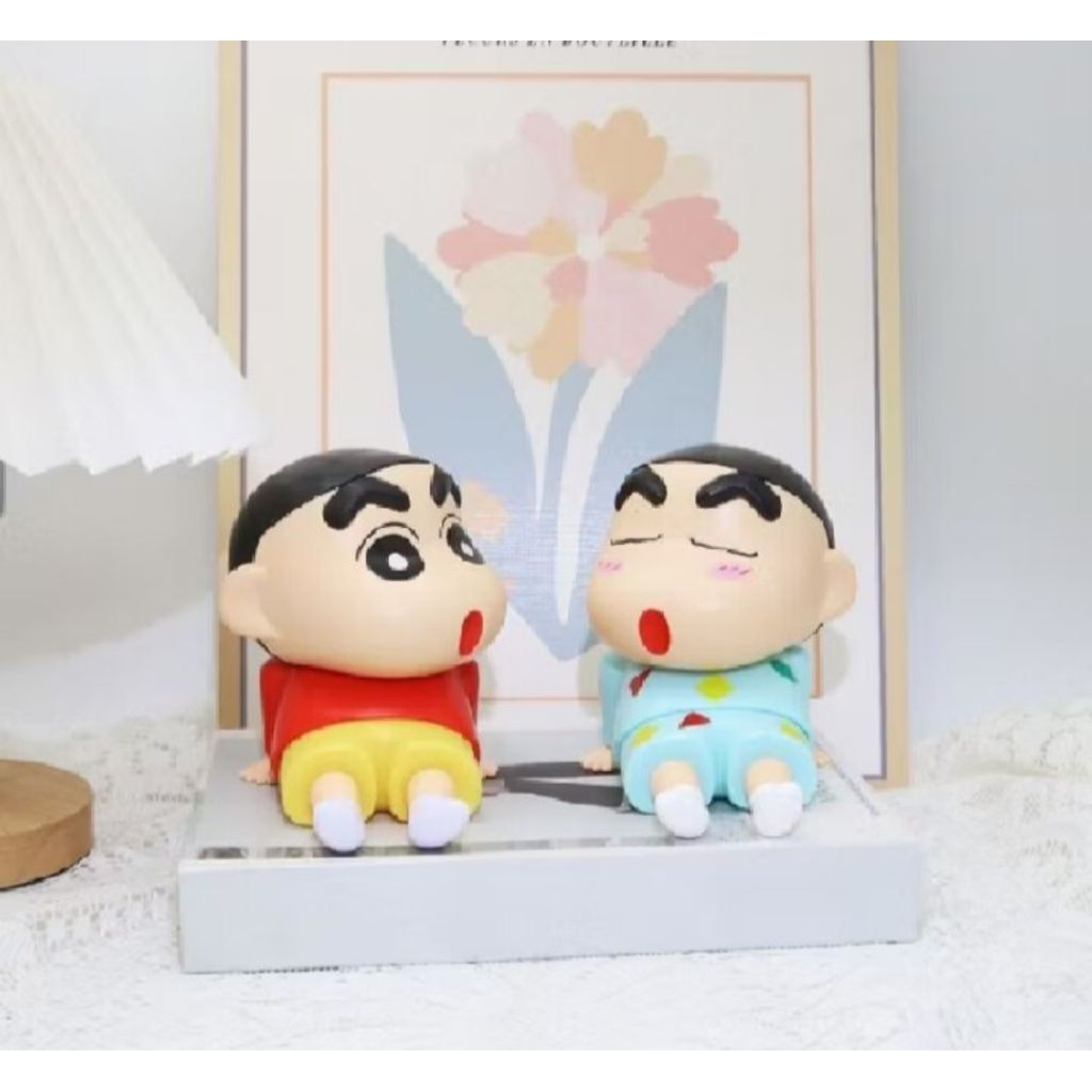 Dudukan hp holder hp dengan karakter boneka lucu Shinchan