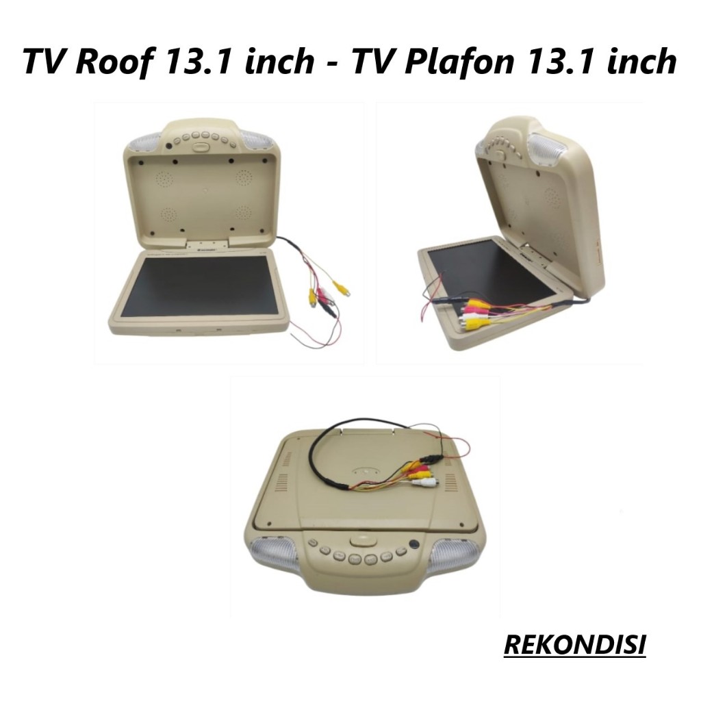 TV Roof 13.1 inch - TV Plafon 13.1 inch - TV Mobil Minus
