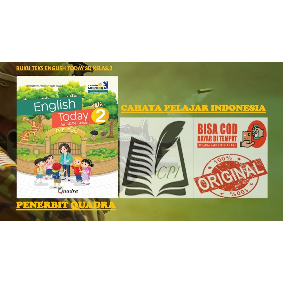 ENGLISH TODAY KELAS.2 SD/MI [QUADRA]