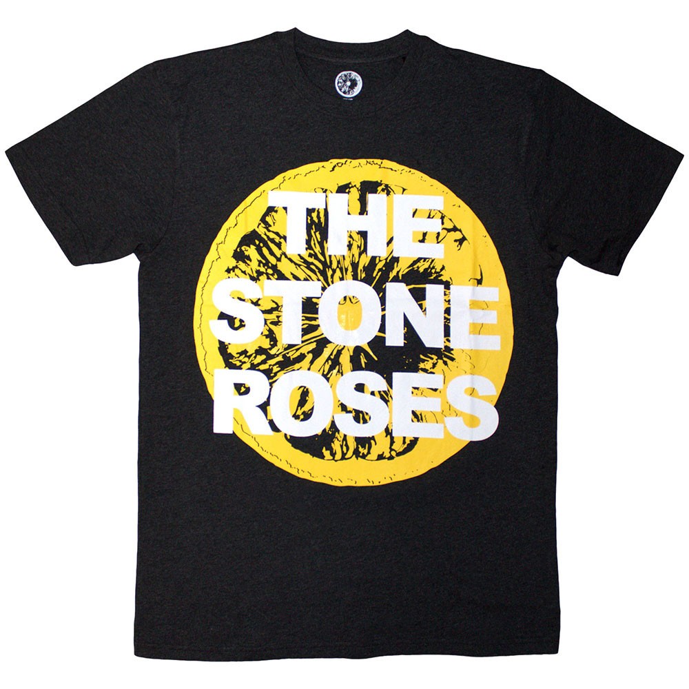 Kaos band Official Stone Roses - Large Lemon Original T-shirt