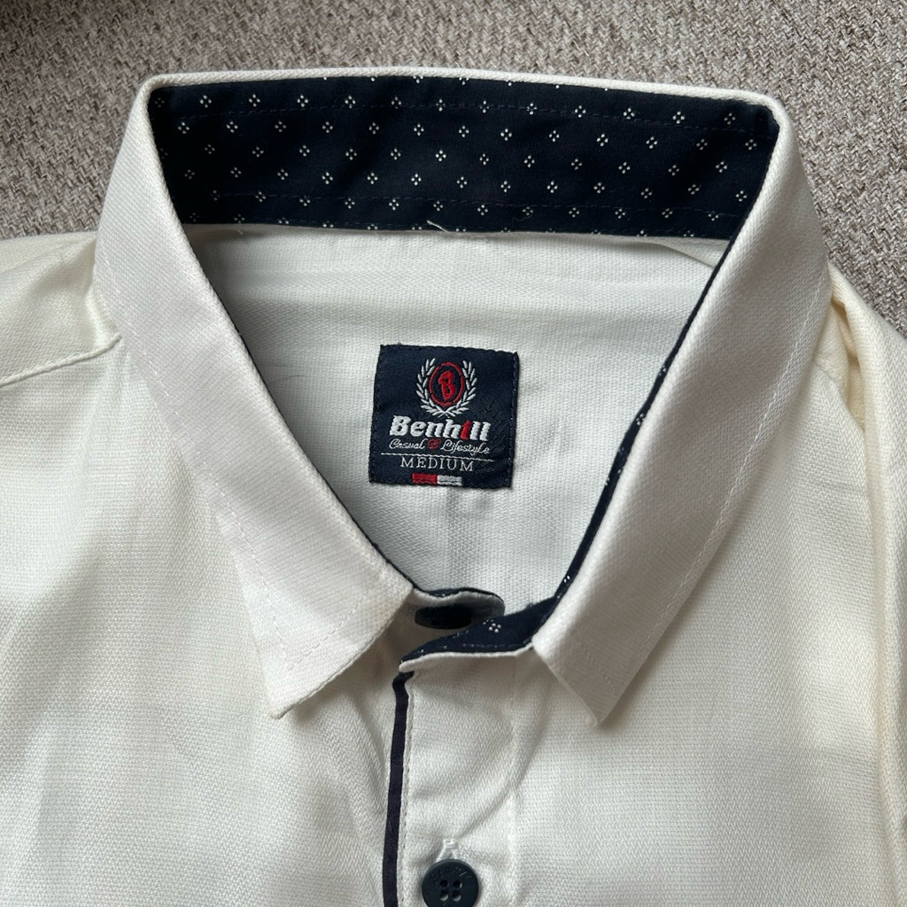 Benhill Kemeja Putih Pria