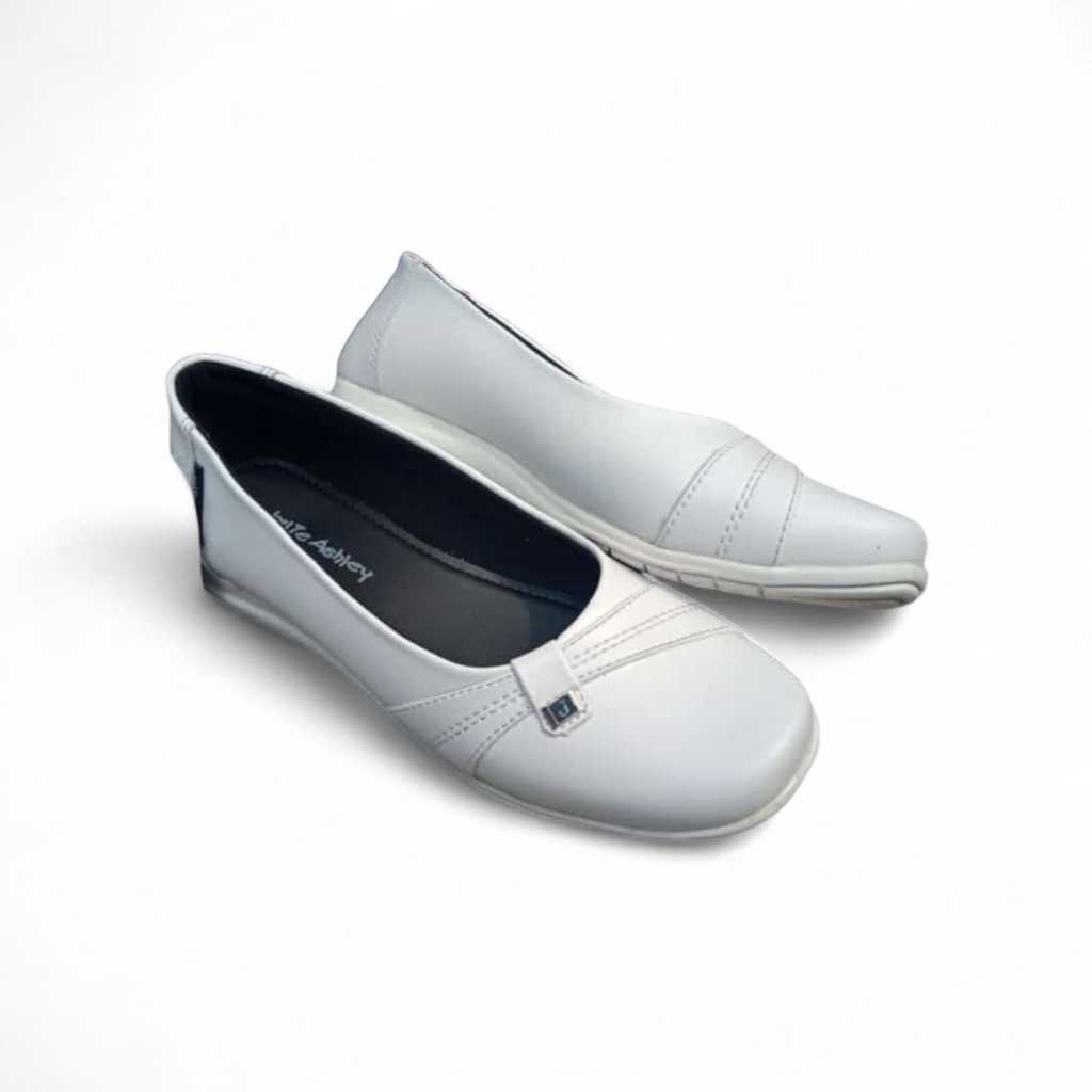 Jolie Ashley Verona Sepatu Sepatu Wanita Hitam Flat Casual – Sepatu Kerja Wanita Nyaman Elegan