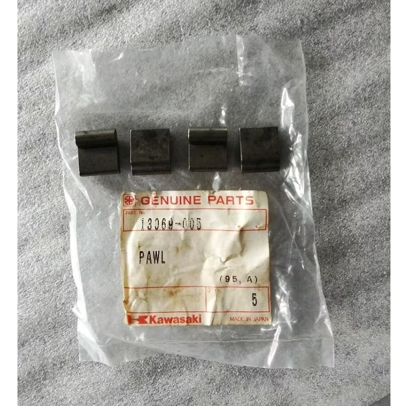 Pawl Kick Stater Pedal Stater Kawasaki Binter GTO 13069-005 Ori Japan