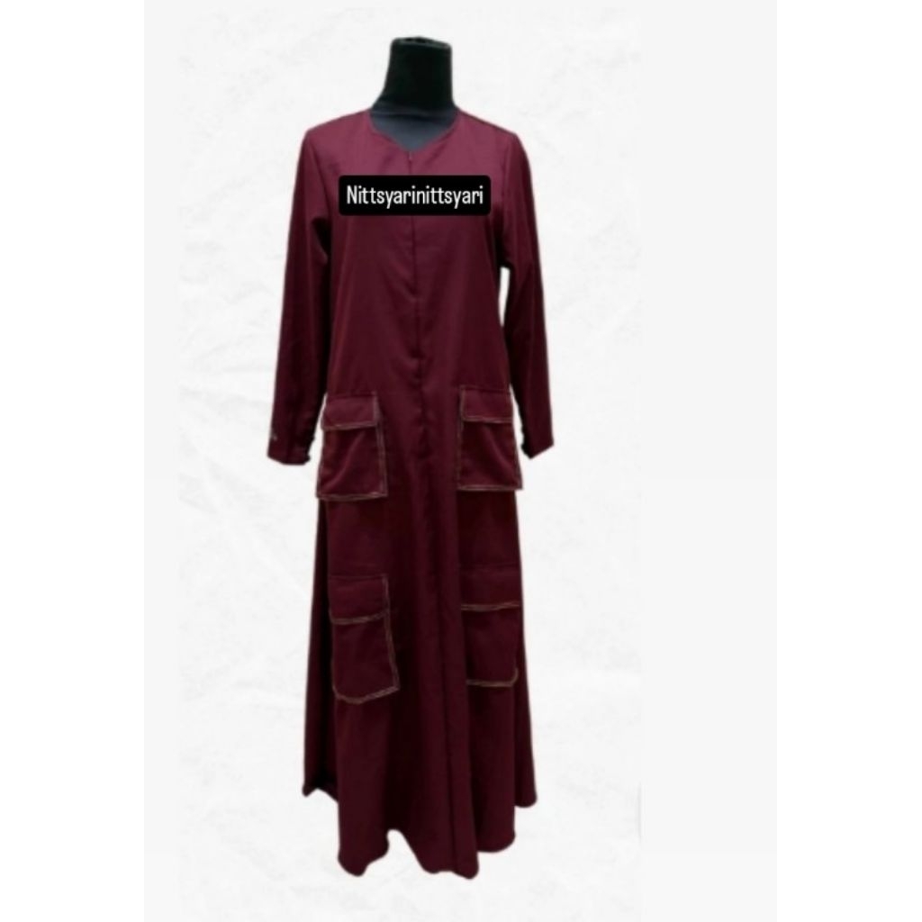 dress burgundy