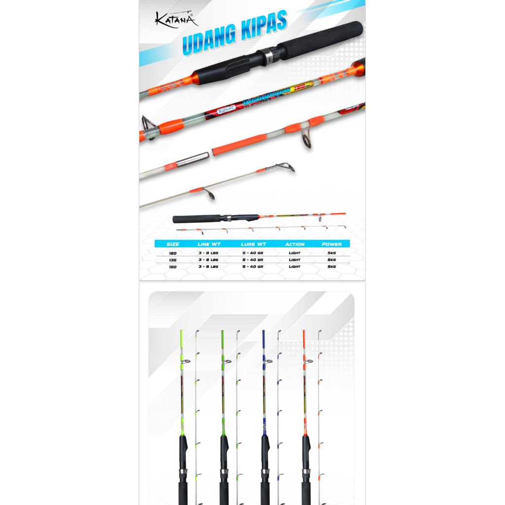 JORAN FIBER KATANA KIPAS 120CM