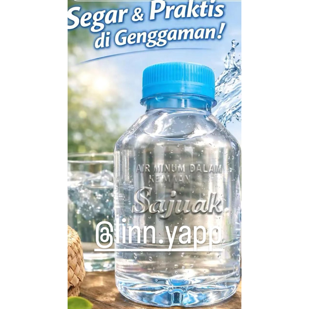 Sajuak Air Minum Botol mini Readystock Medan
