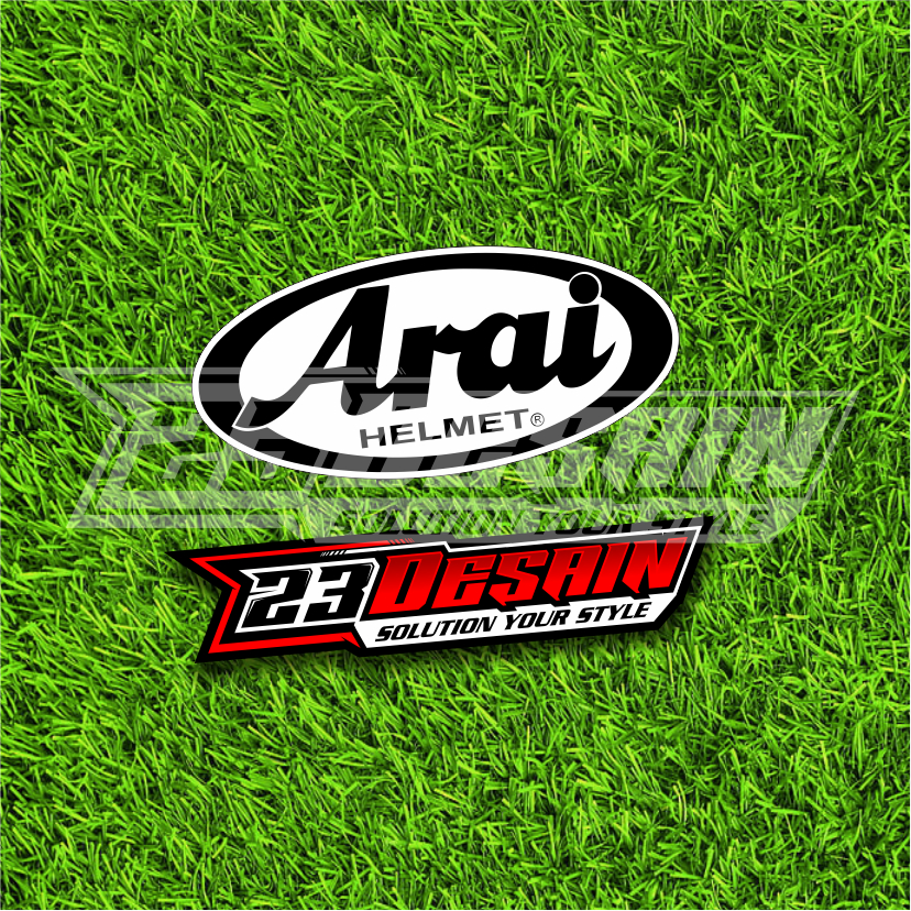STIKER ARAI STIKER HELMET ARAI