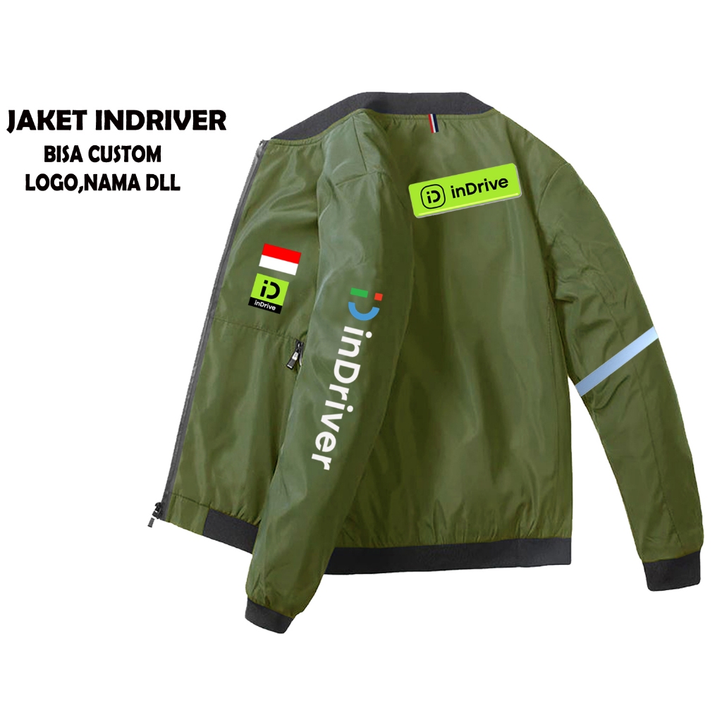 Jaket Driver InDriver | Jaket InDriver Ojol Online | Jaket InDriver Original