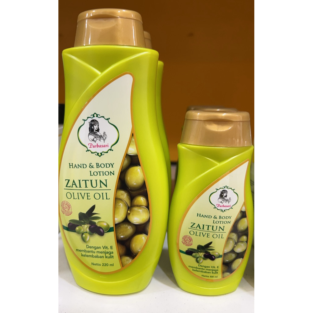 purbasari hand & body lotion zaitun