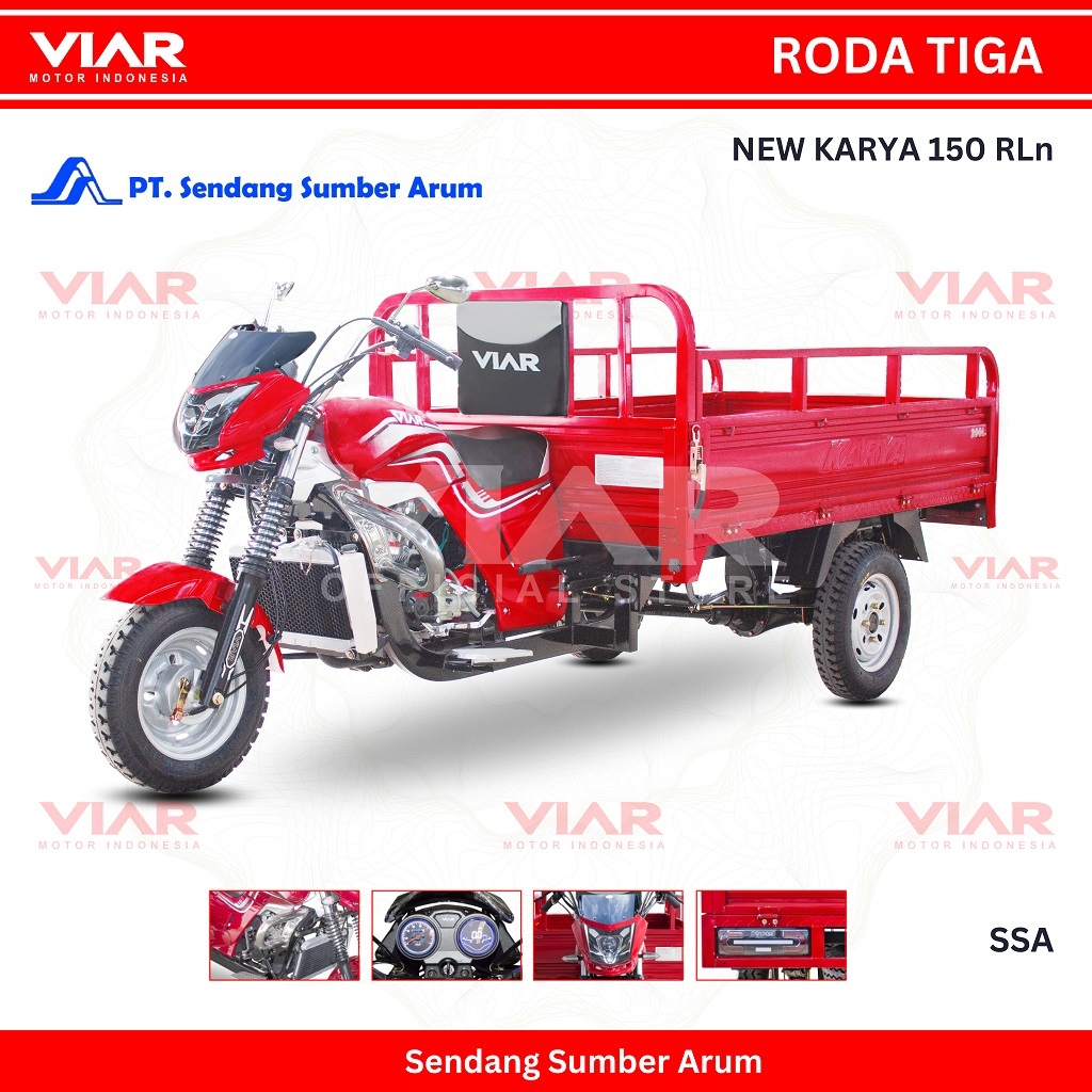 Motor Roda Tiga - Viar Karya 150 Ln