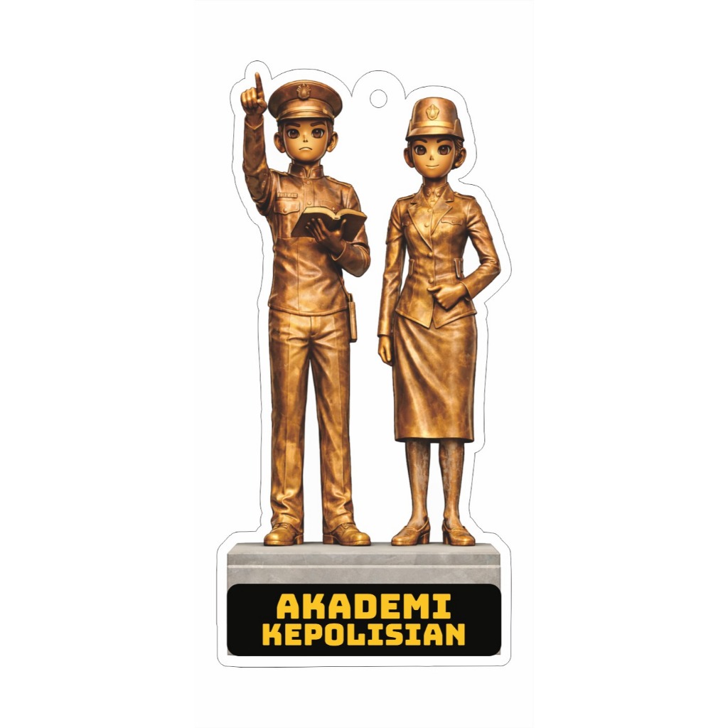 Ganci kaakter TARUNA AKADEMI KEPOLISIAN