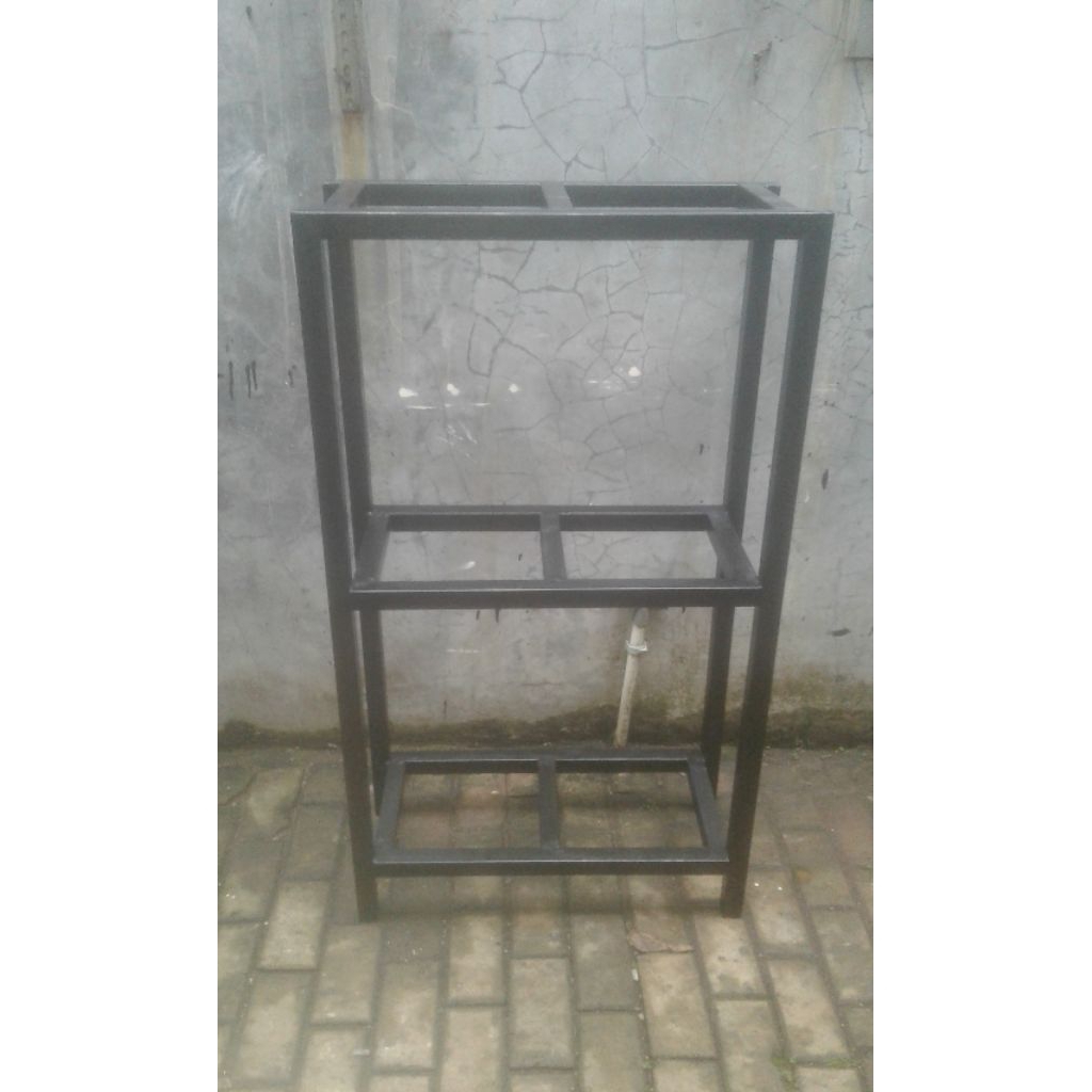 rak aquarium 3susun 60*30*140cm