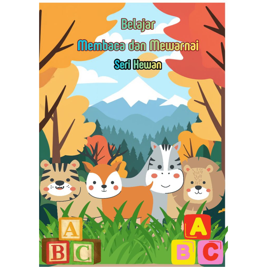 Buku belajar membaca dan mewarnai PDF