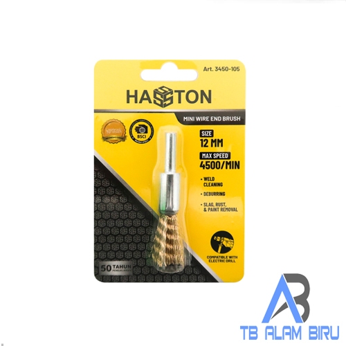 Sikat Kawat Gerinda Mini 12mm Haston