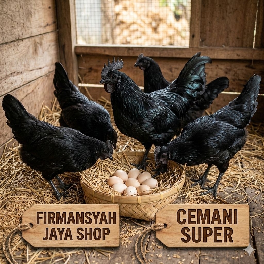 TELUR TETAS AYAM CEMANI SUPER Firmansyah jaya shop