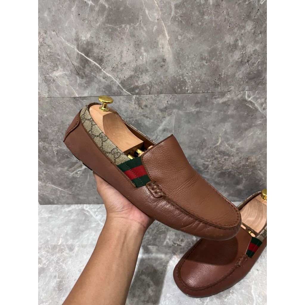 Sepatu GUCCI Loafers ORI Casual Slip On bekas decond prelov not sneakers boots