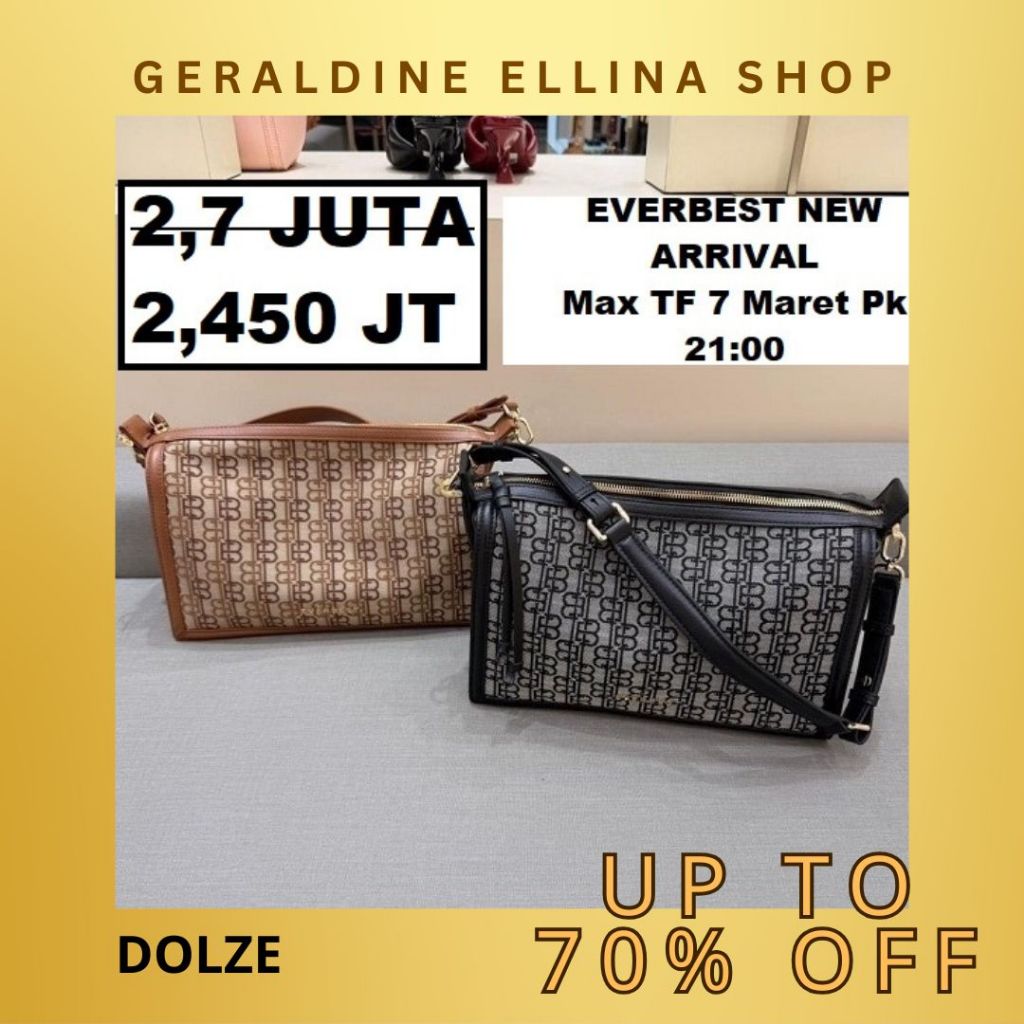 Tas selempang Wanita EVERBEST SALE original 100% seri DOLZE