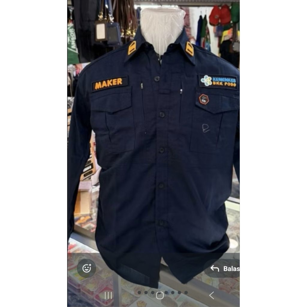 baju pdl bkk taktikal