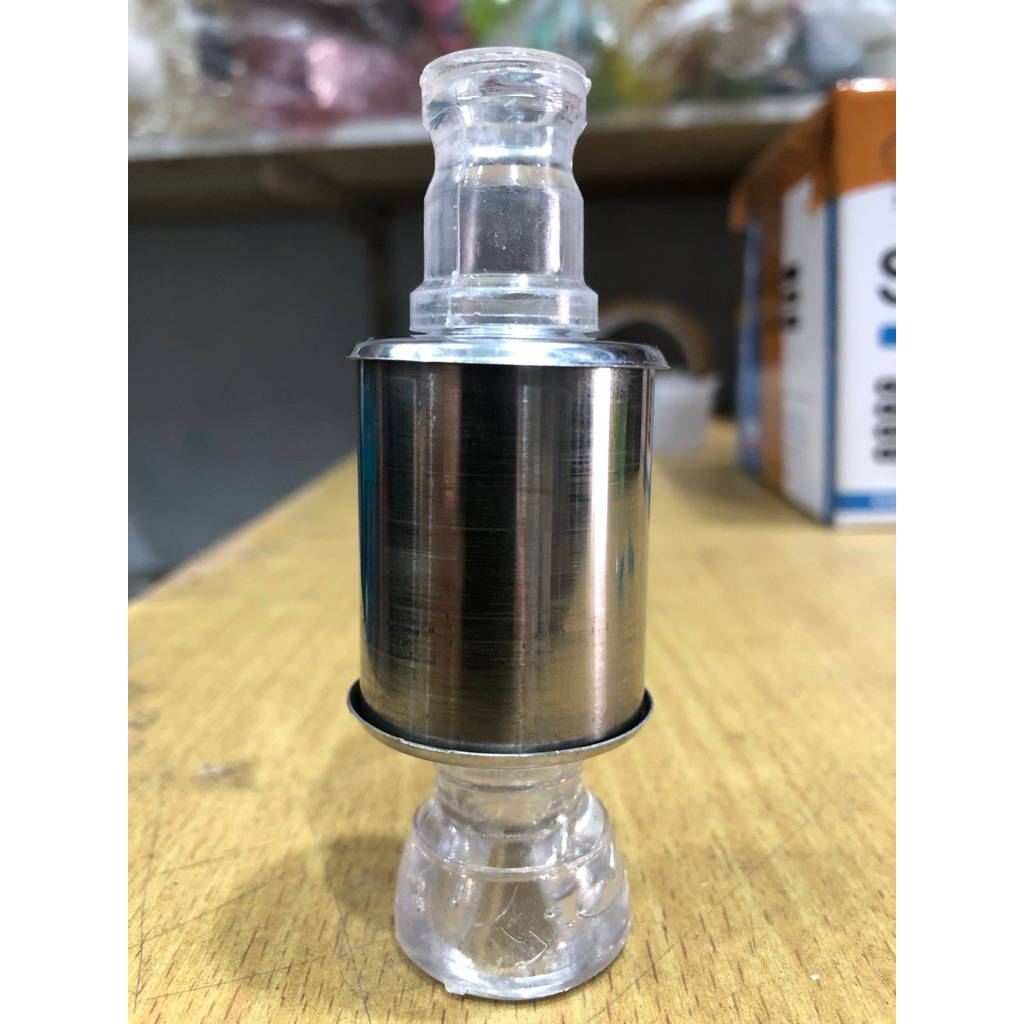 PION TABUNG STAINLESS+AKRILIK SANGKAR BURUNG SANGKAR KOTAK