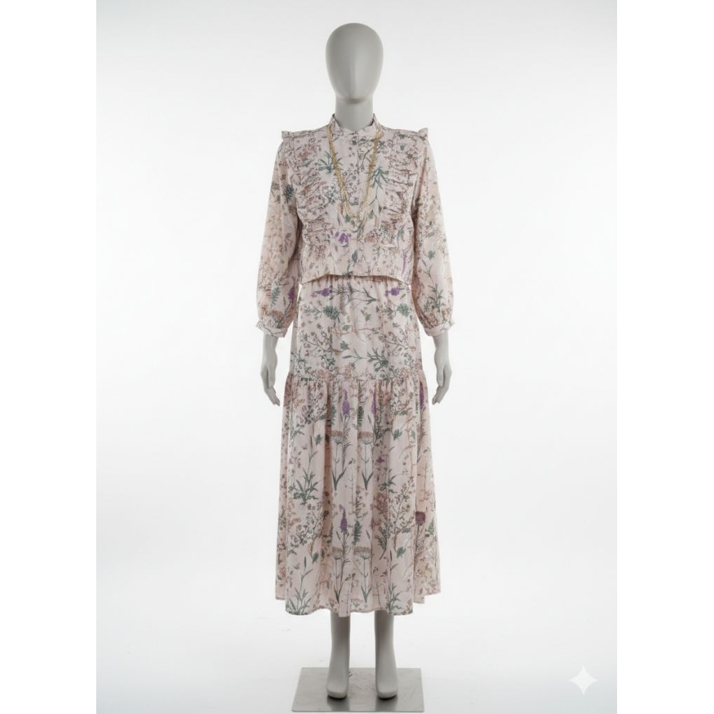 Setelan Rok Atasan Muslim Heyyr