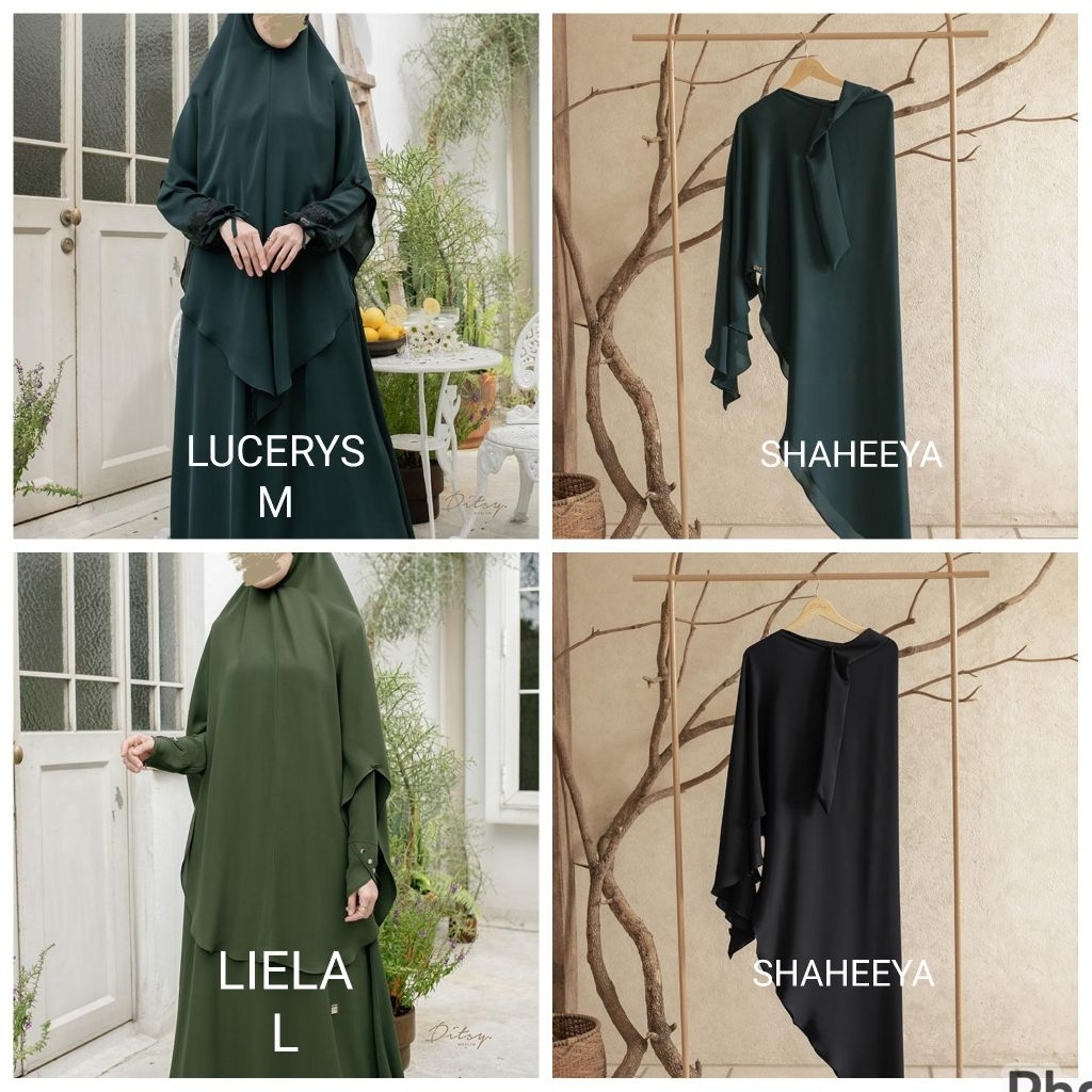 DITSY MOSLEM MARET-LUCERYS GALAXY NIDA DARK ONYXGREEN M
-SHAHEEYA GALAXY NIDA DARK ONYXGREEN ALL SIZ