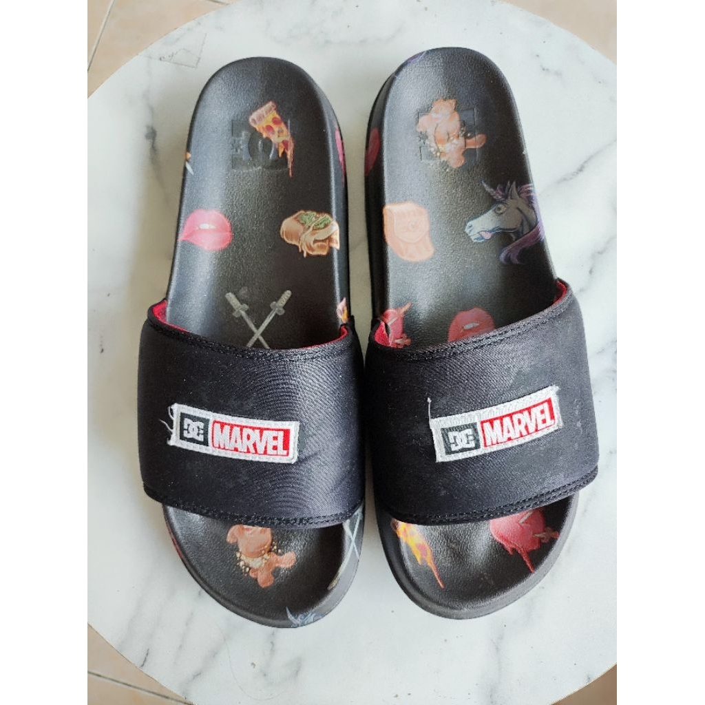 DC shoes x marvel Deadpool slip on sandal second