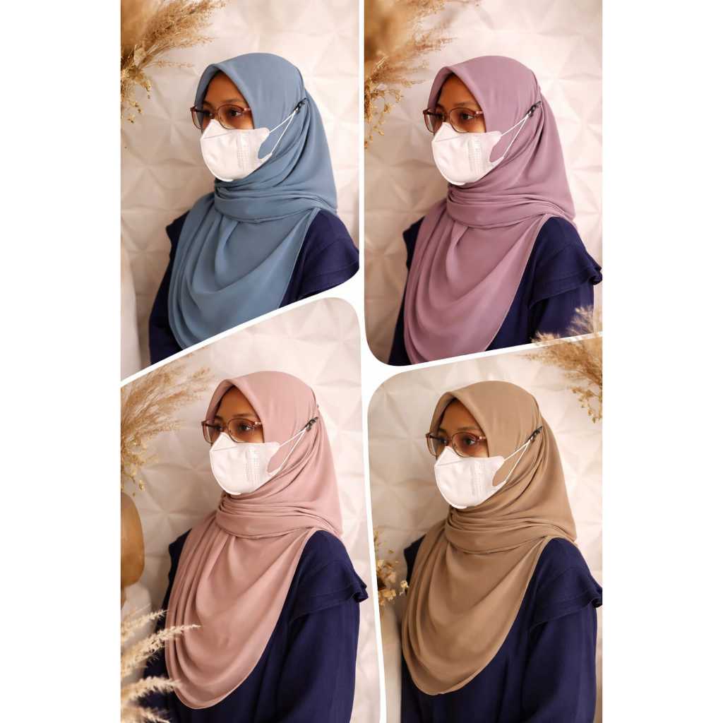 [SALE] Safiya Curve Ceruty Baby Doll /125x125cm/Segi Empat/Ai Hijab