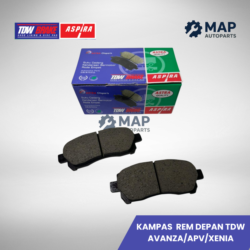 Kampas Rem Depan Avanza Xenia APV TDW Brake Aspira