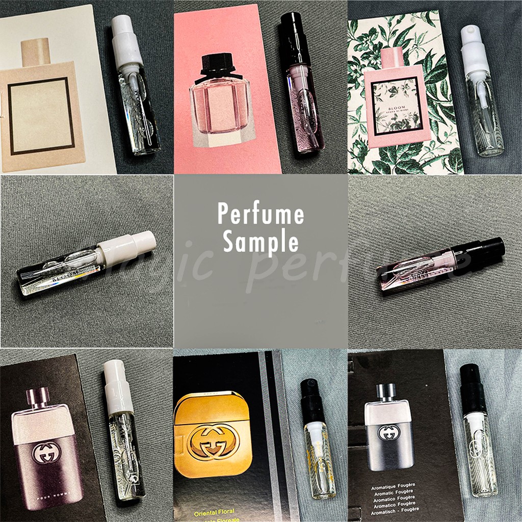 G Tester Parfum 1.5/2ml Wewangian Parfum Botol/Sampel Parfum/Vial Parfum Original