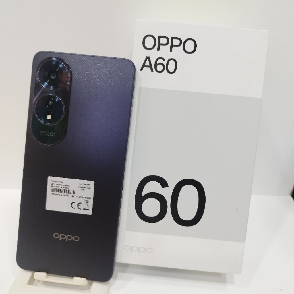 Oppo A60 Ram 8/256GB 8/128GB Handphone second fullset original bergaransi